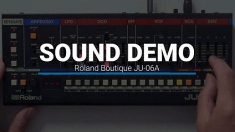Roland JU 06A Sound Demo | Tune Radar sur Orange Vidéos