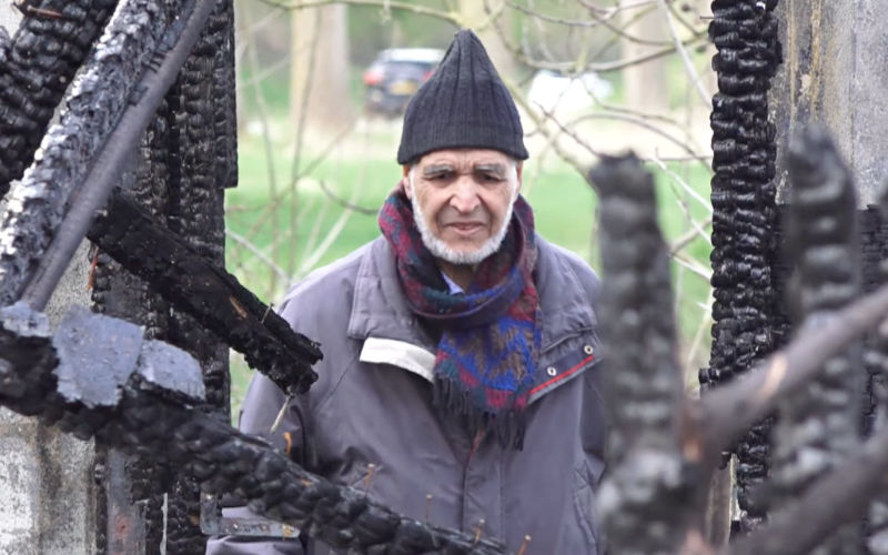 Can pay-bas : un élan de solidarité pour restaurer le jardin brûlé d’un Marocain de 83 ans