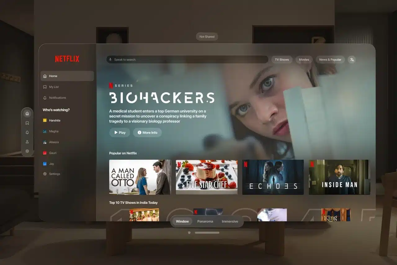 Le PDG de Netflix trouve le Vision Pro trop « bas de gamme » pour s’en préoccuper…