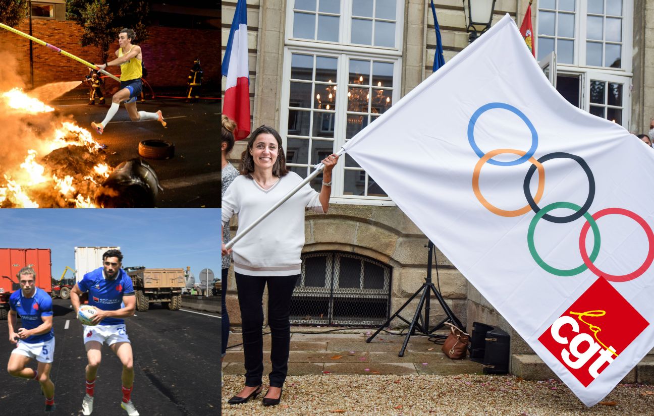 JO de Paris 2024 : Escrime merguez, athlé sur rond-level… A quoi ressembleraient les Jeux olympiques de la grève?