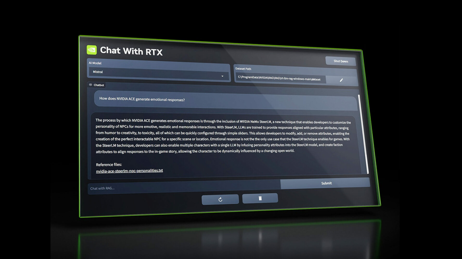Nvidia’s Chat With RTX brings a local AI chatbot to your PC