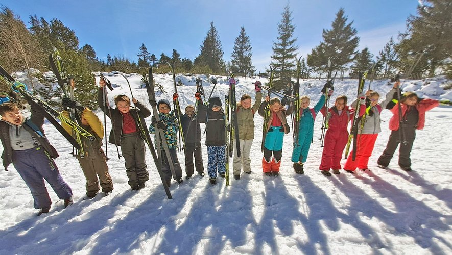 Ski de fond pour les élèves de l’école Saint-Régis