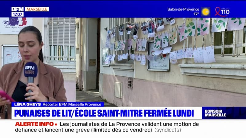 Punaises de lit: l’école Saint-Mitre de Marseille fermée lundi