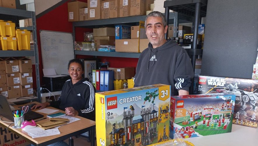 À Béziers, un pro de Lego® exporte ses briques dans le monde entier
