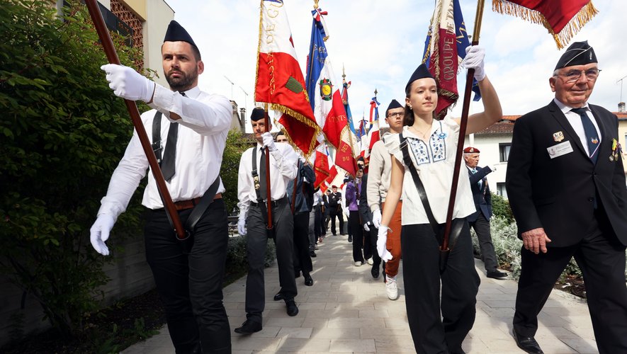 VIDÉO. La première école des porte-drapeaux de Tarn-et-Garonne enrôle 18 recrues – ladepeche.fr