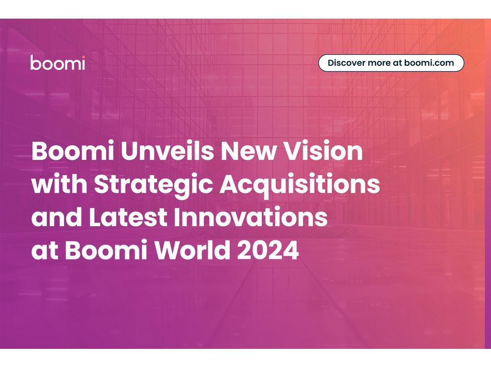 Boomi Unveils Original Vision with Strategic Acquisitions and Most up-to-date Innovations at Boomi World 2024