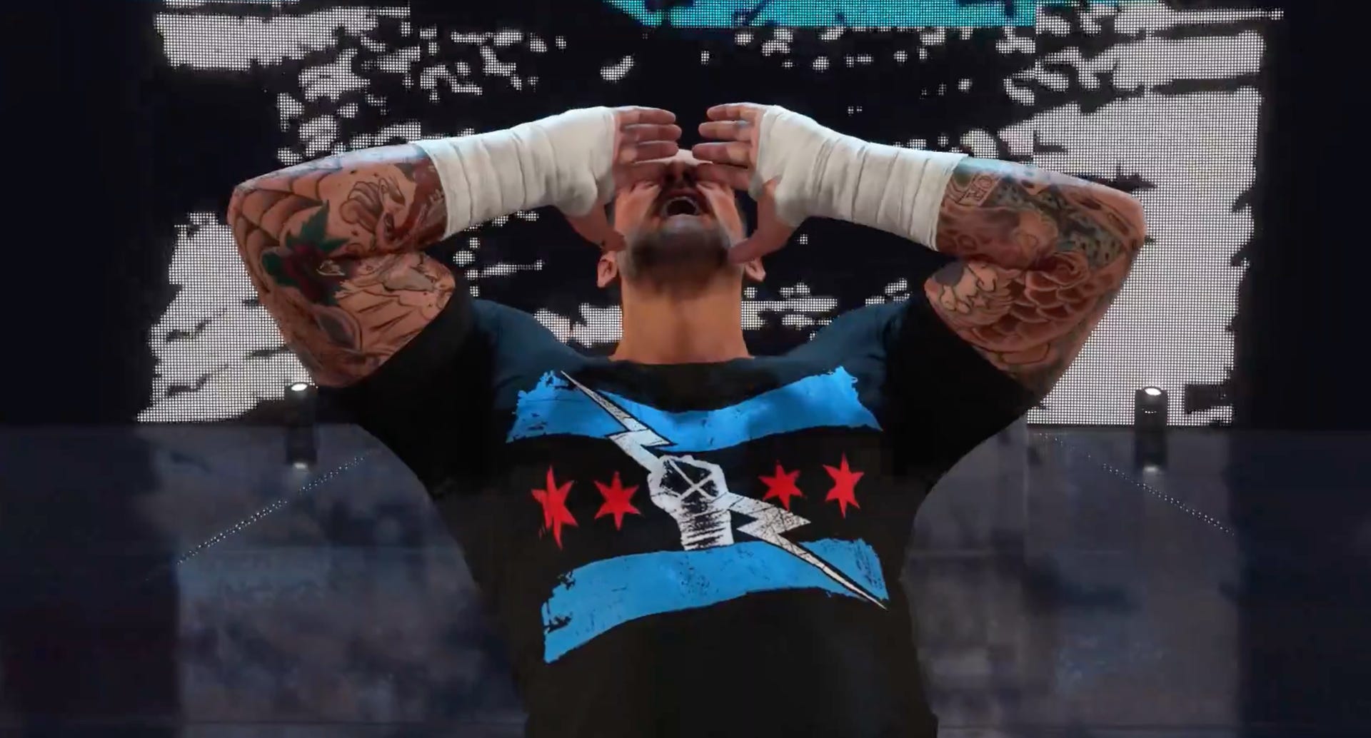 CM Punk is lend a hand in WWE 2K24